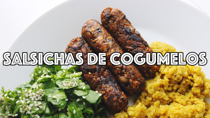 salsichas de cogumelos