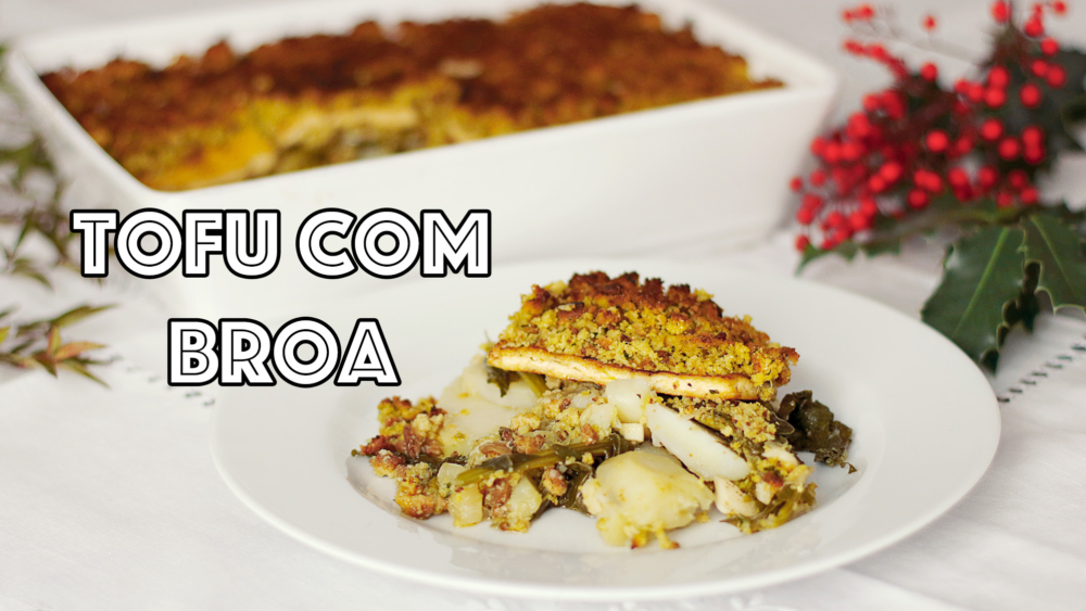 tofu com broa