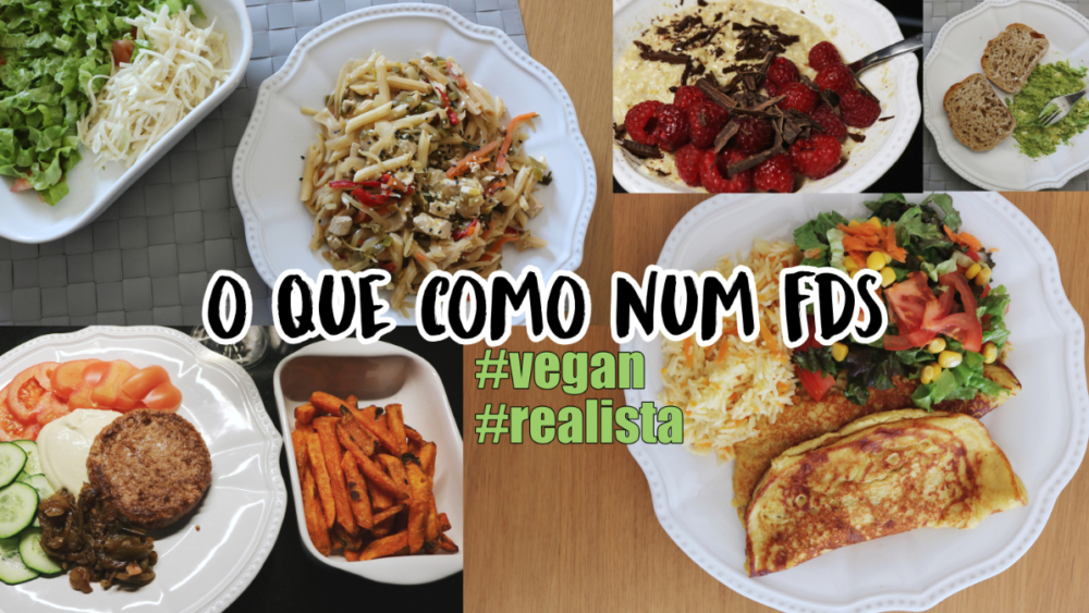 o que como num fim de semana vegan