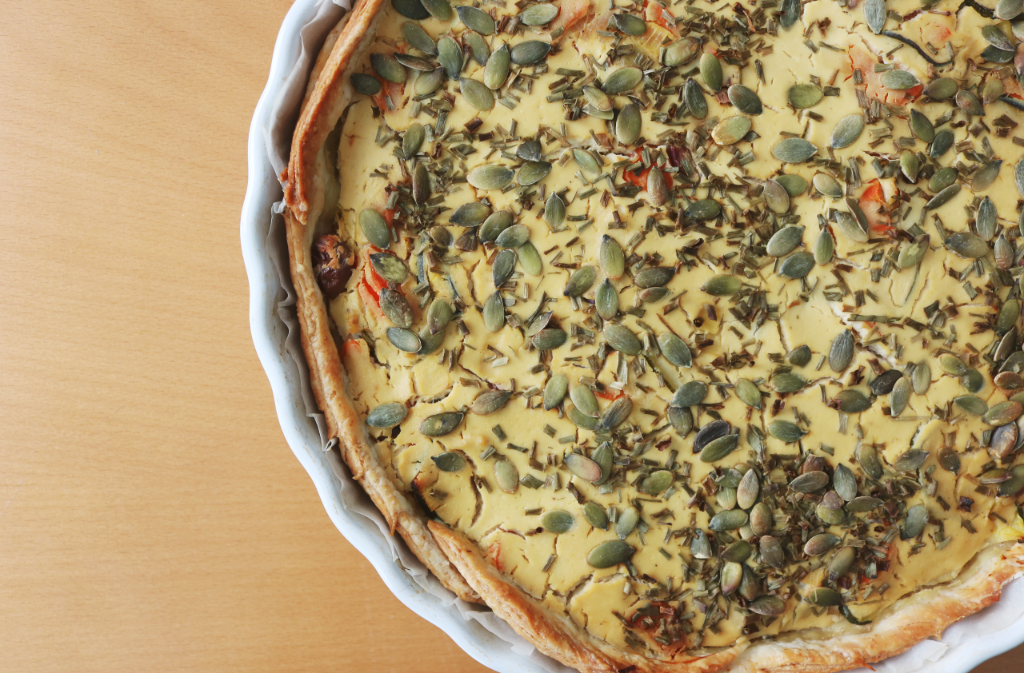 quiche de vegetais